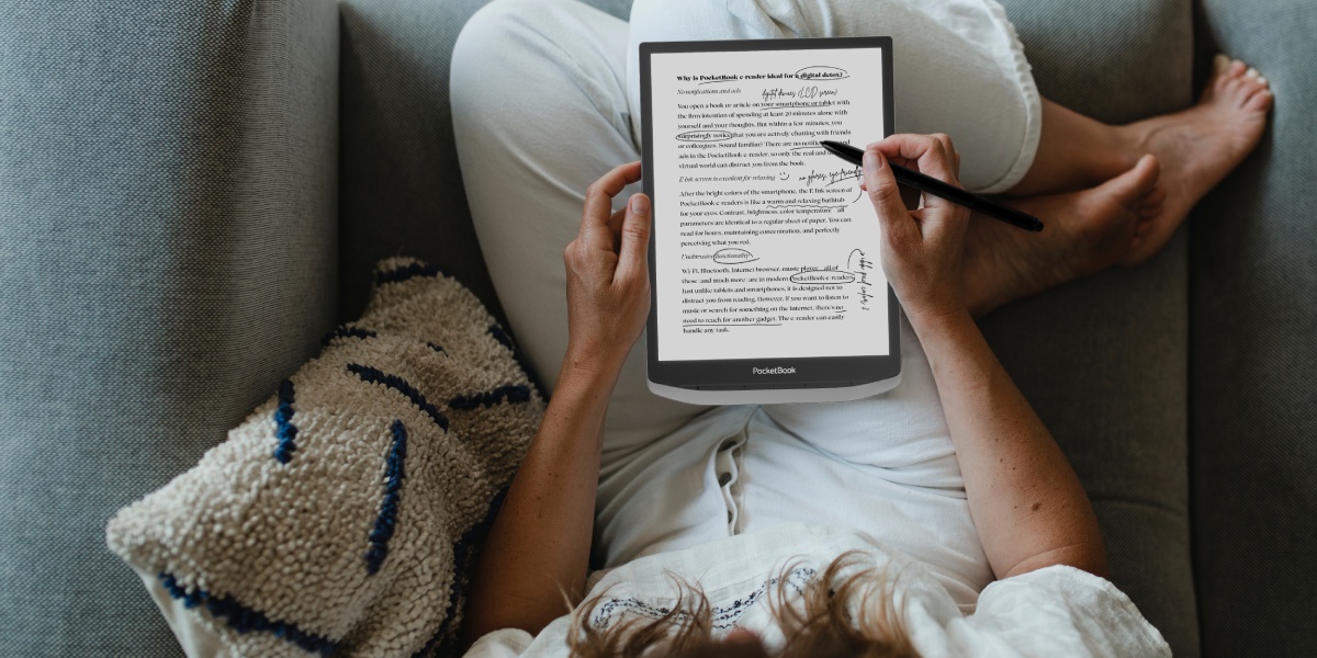 PocketBook InkPad X Pro: большой 10,3-дюймовый экран для записей и чтения